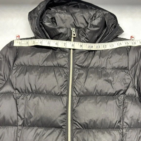 Lucky Brand Down Filled Puffer Coat with Hood Medium Colour Black - Picture 9 of 12